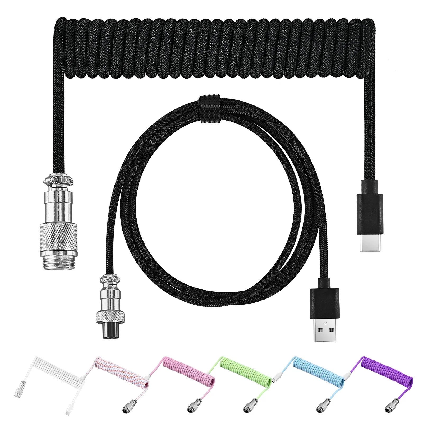 Gaming Keyboard Types - New Type C Coiled Cable USB