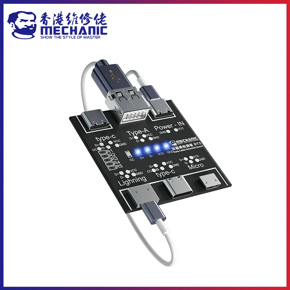 Mechanical Switch Tester - MECHANIC DT3 Data Cable Detection Board