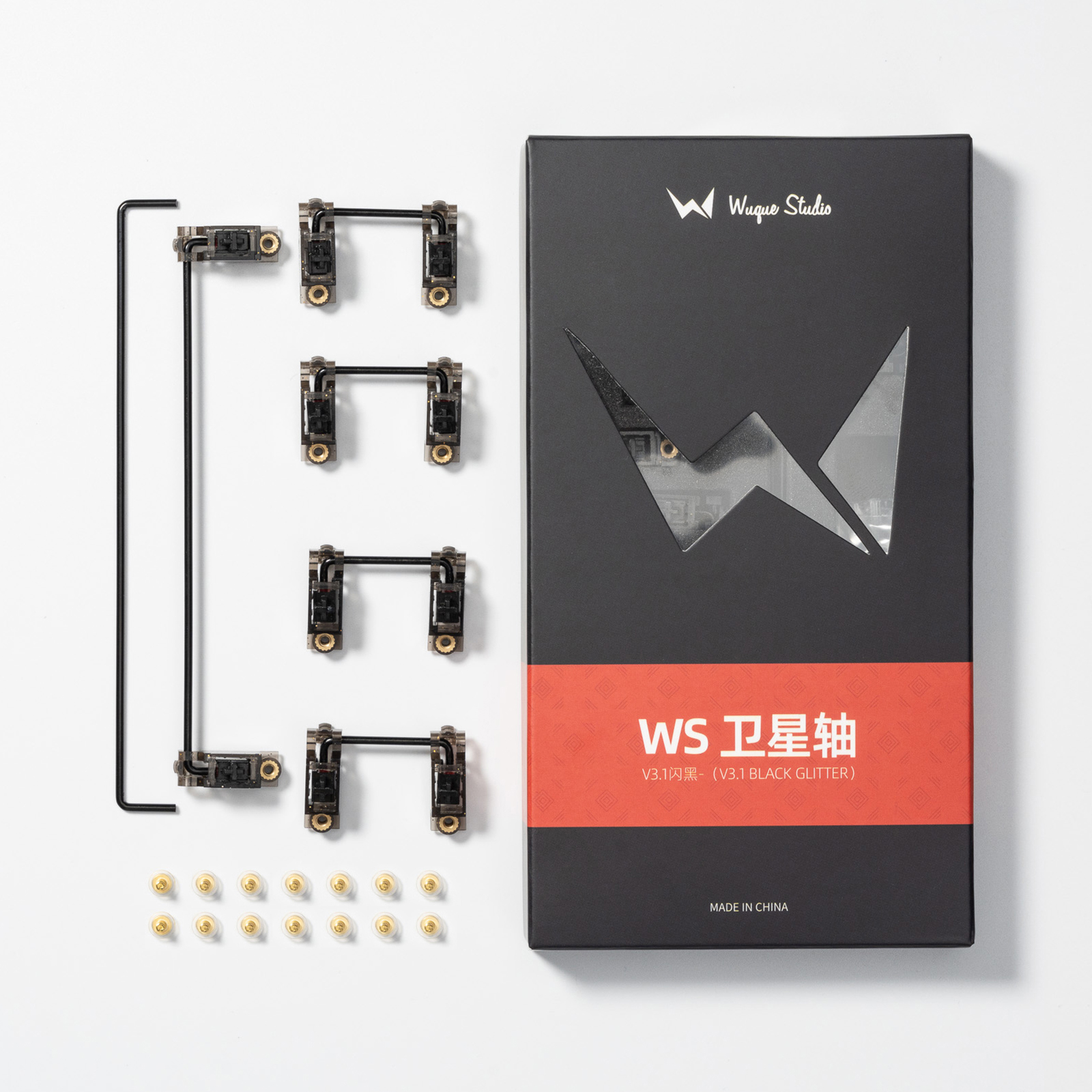 Stabilizer Screw In - WS Keyboard Stabilizer for Keycaps Switches,PCB