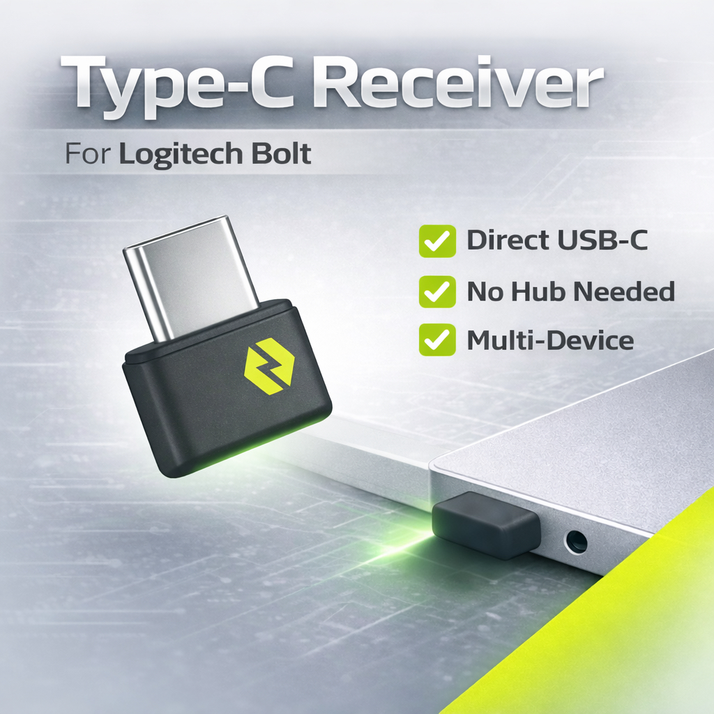 Gaming Keyboard Wireless - Dual Interface Wireless Adapter For Logitech