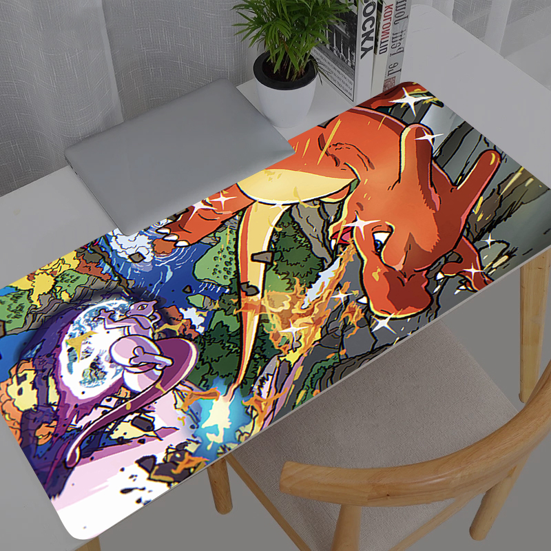 Gaming Keyboard High Ground - Mouse Pad Pokemon Pikachu Gaming Large
