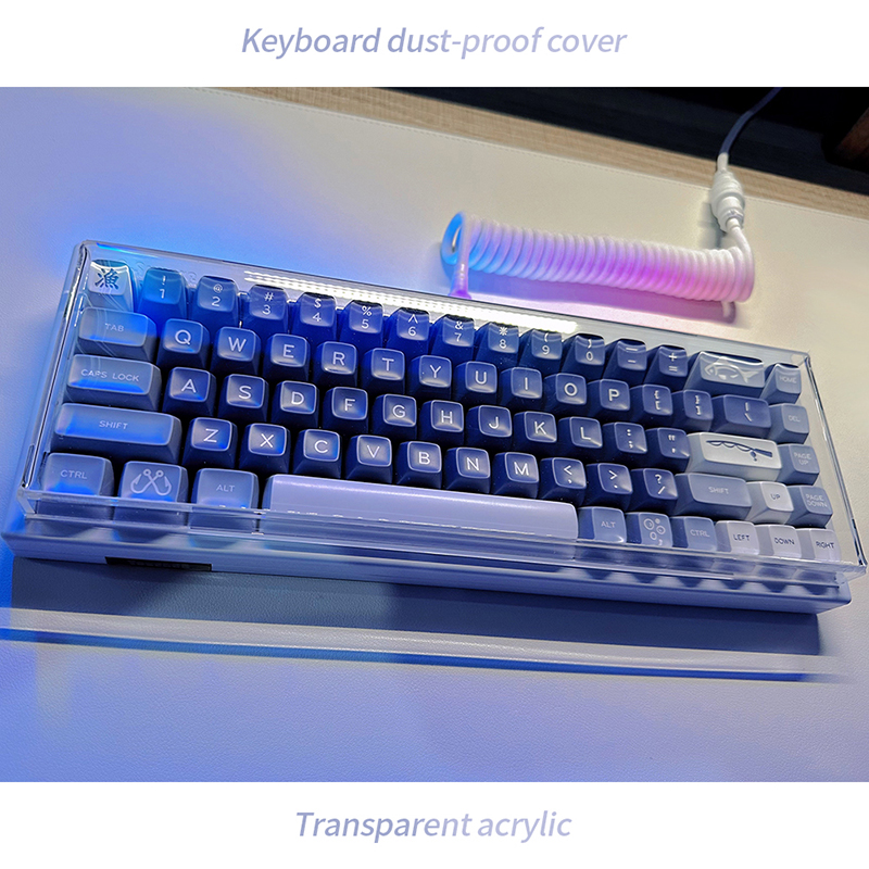 Keyboard Gaming Transparent - Acrylic Keyboard Clear Protector Case Mechanical