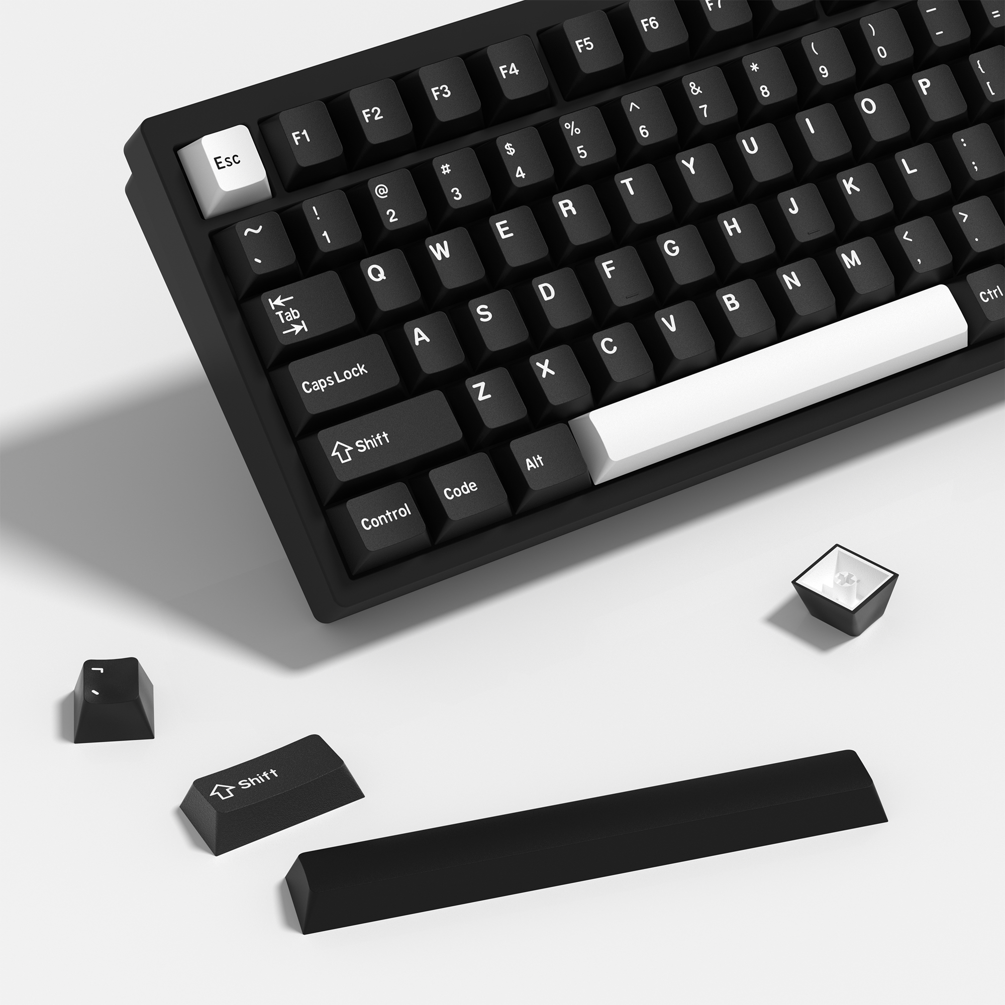 Gaming Keyboard Number Pad - KBDiy GMK WOB Keycap Cherry Profile