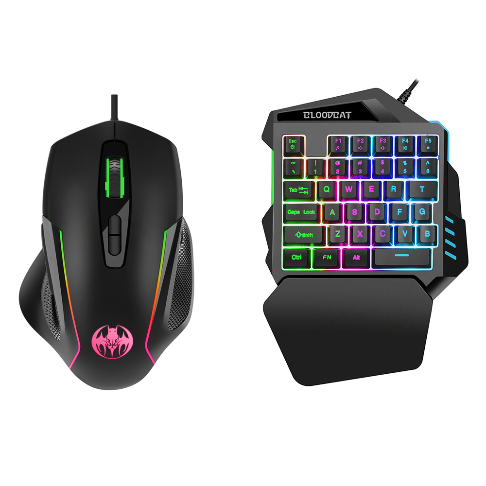 One-Handed RGB Gaming Keyboard - đánh giá và giá Gaming Keyboard And Mouse For Xbox