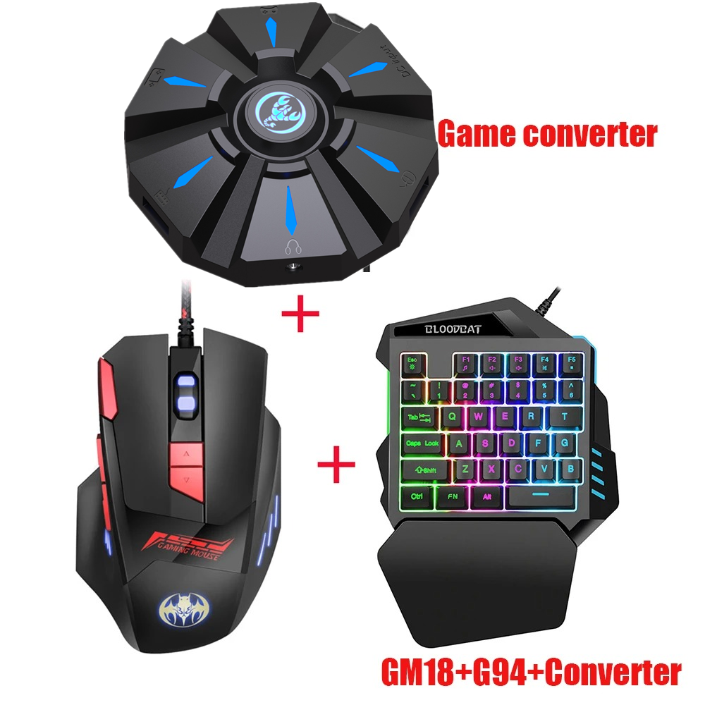 One-Handed RGB Gaming Keyboard - đánh giá và giá Gaming Keyboard And Mouse For Xbox