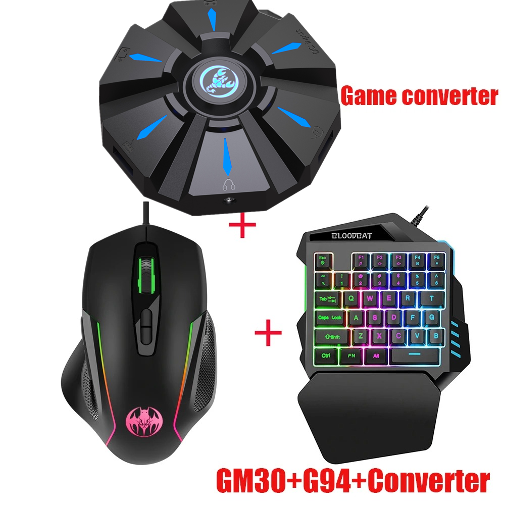 One-Handed RGB Gaming Keyboard - đánh giá và giá Gaming Keyboard And Mouse For Xbox