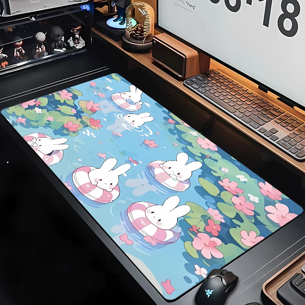 Cute Rabbit Cartoon Silicone S - đánh giá và giá Gaming Keyboard Mouse
