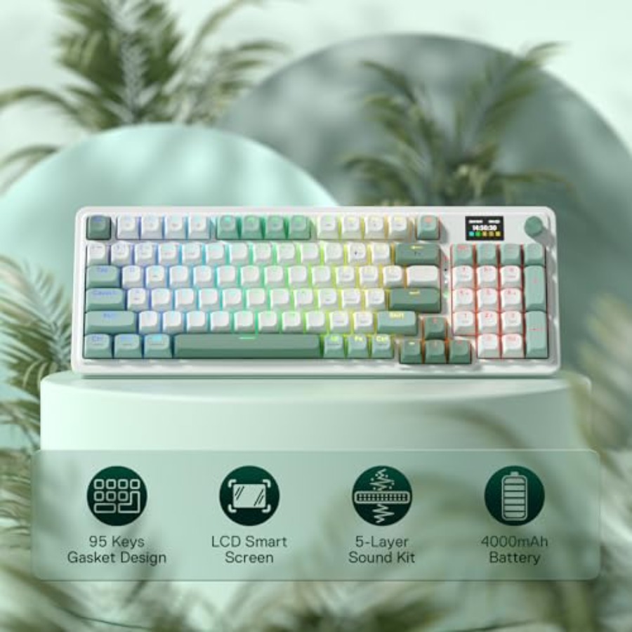 Gaming keyboard with wireless  - đánh giá và giá Gaming Keyboard No Noise