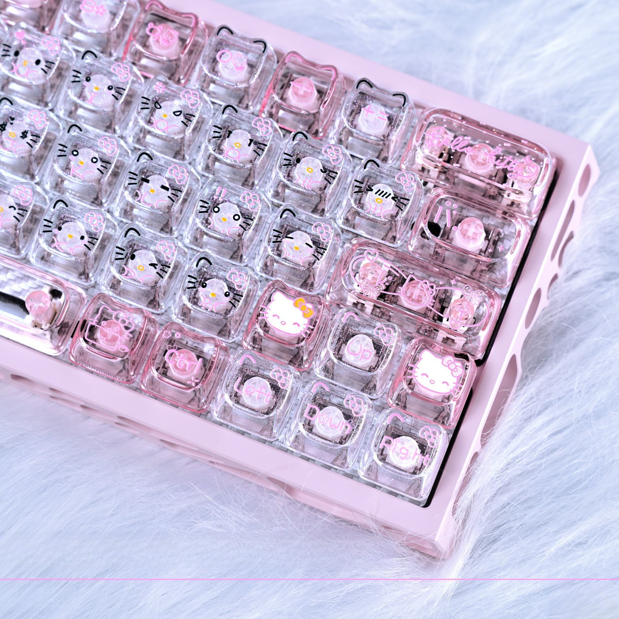 Anime Sanrio Hello Kitty Trans - đánh giá và giá Gaming Keyboard Magnetic Switches
