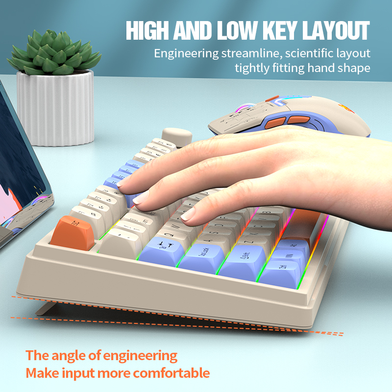 New Dual-Mode 80 Keys Wireless - đánh giá và giá Gaming Keyboard Extension