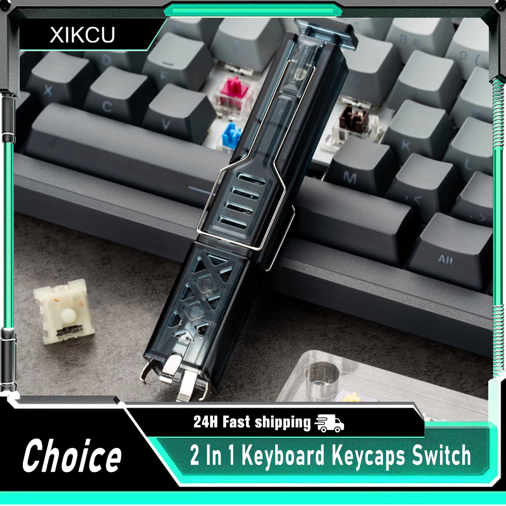 2 In 1 Keyboard Keycaps Switch - đánh giá và giá Keycap Puller Ring