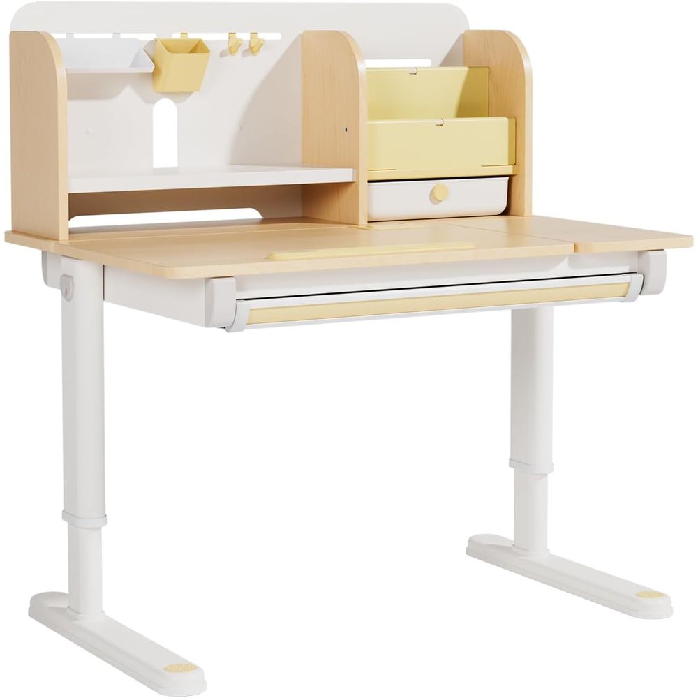 Adjustable Wooden Kids Desk wi - đánh giá và giá Wrist Rest Wood