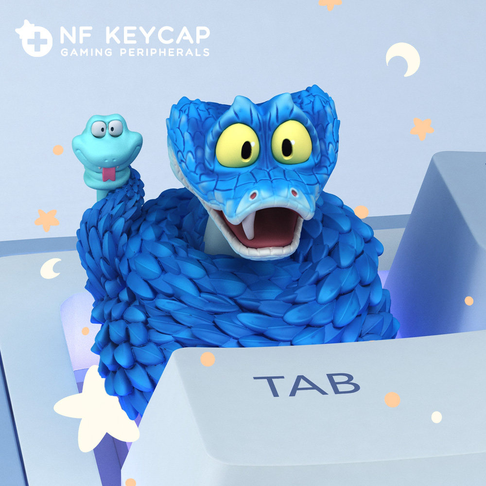 Zootopia Keycap Gary De’Snake  - đánh giá và giá Gaming Keyboard Ergo