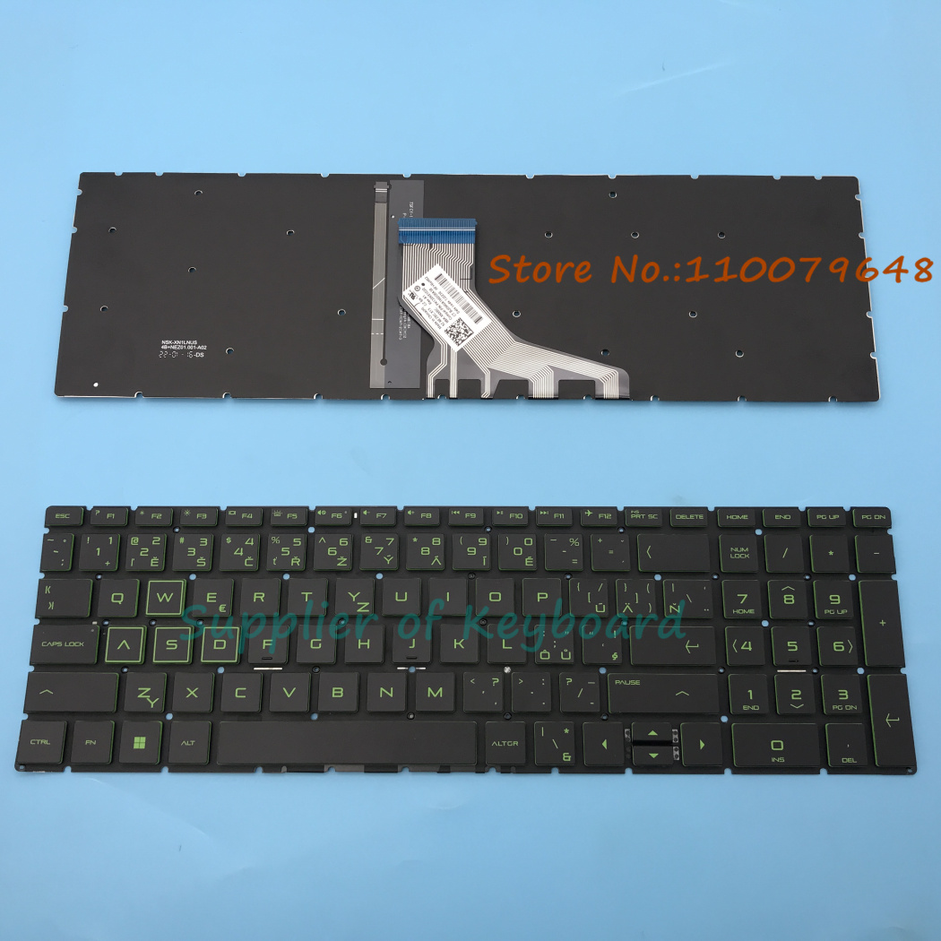 English/Russian/UK/Spanish/Cze - đánh giá và giá Gaming Keyboard Hp