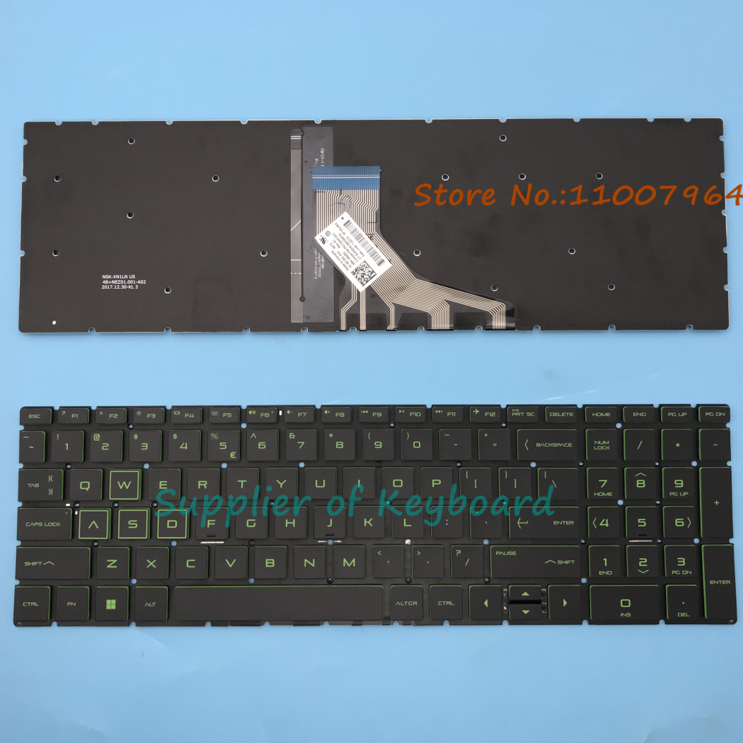 English/Russian/UK/Spanish/Cze - đánh giá và giá Gaming Keyboard Hp