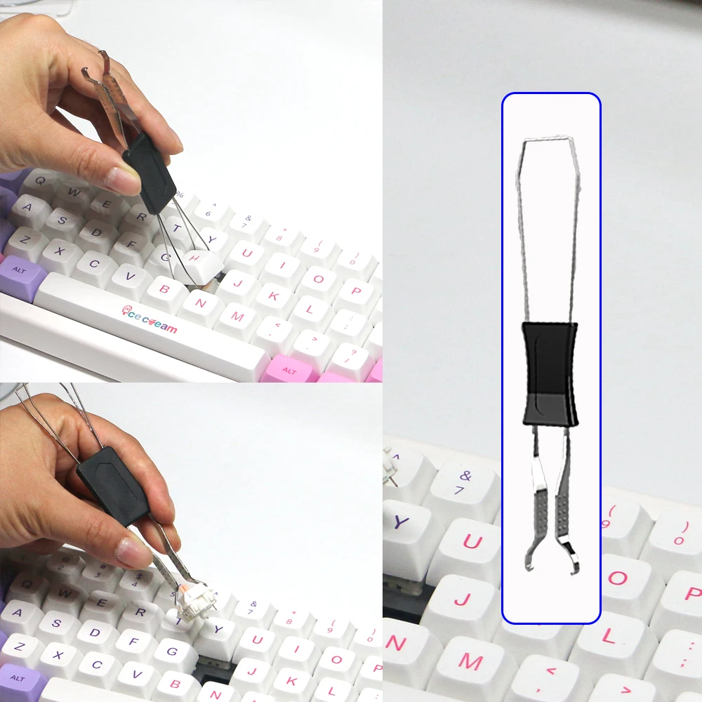 Keyboard Lubricating Grease Ki - đánh giá và giá Keycap Puller Ring