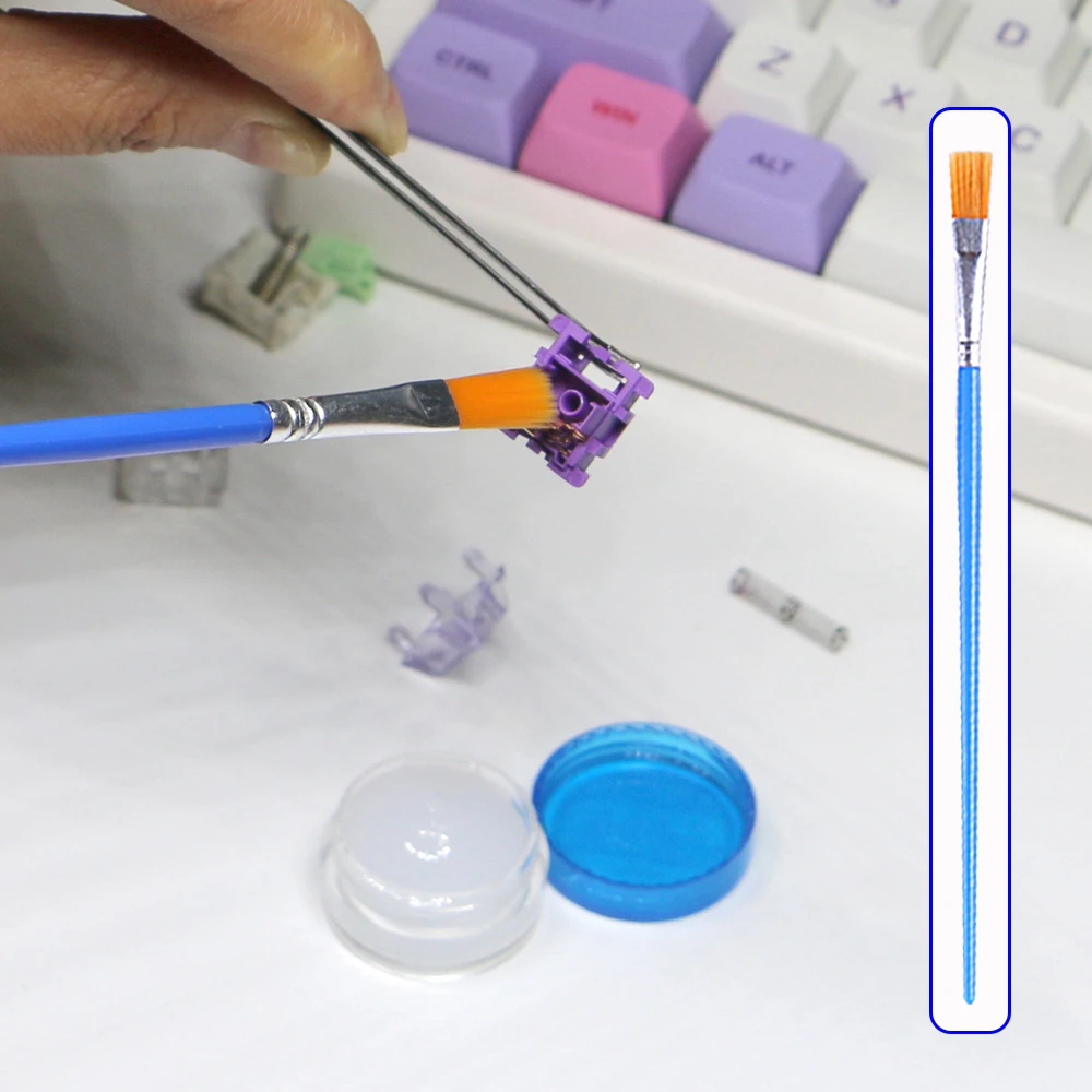 Keyboard Lubricating Grease Ki - đánh giá và giá Keycap Puller Ring