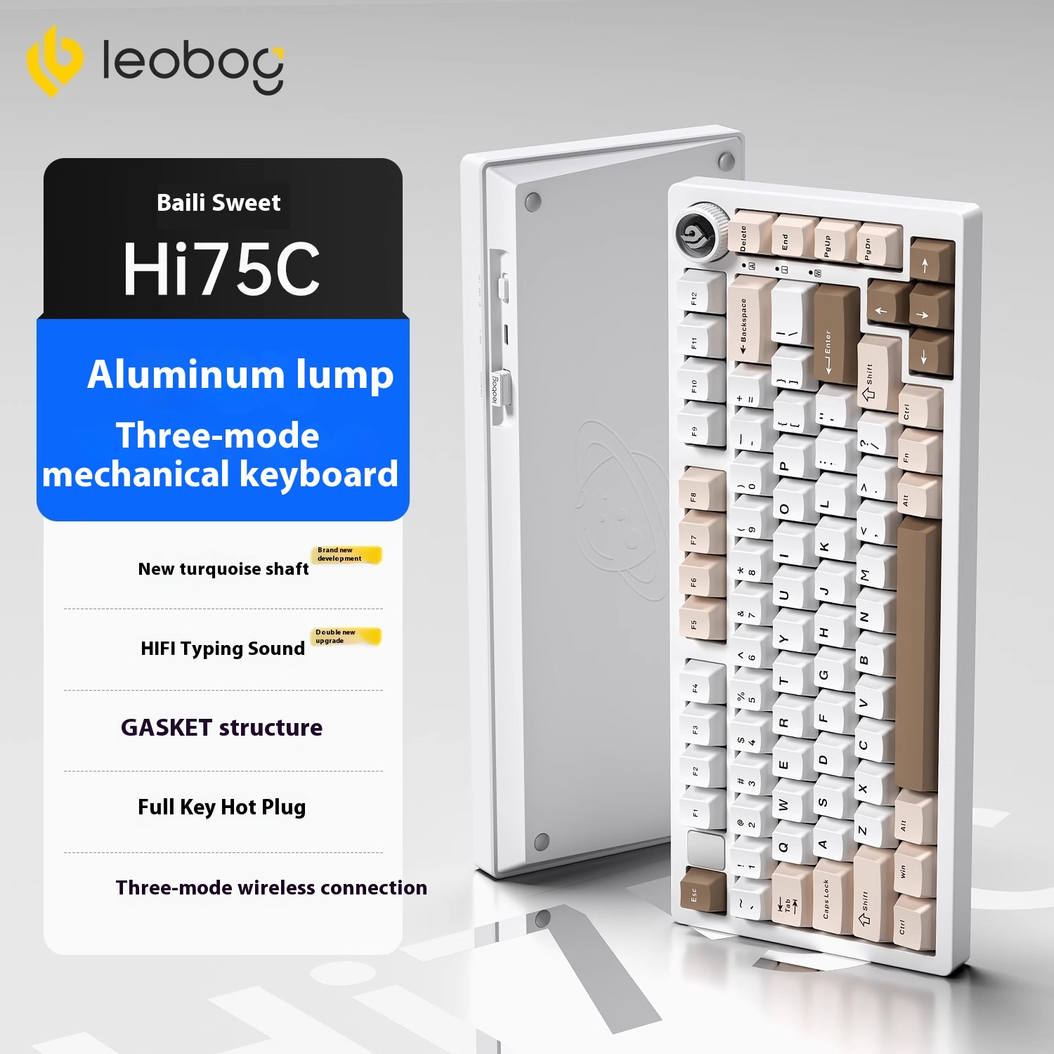 LEOBOG Hi75C Mechanical Keyboa - đánh giá và giá Gaming Keyboard Extension