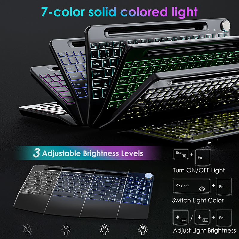 2.4G&Type-C Wireless Keyboard  - đánh giá và giá Gaming Keyboard And Mouse Combo