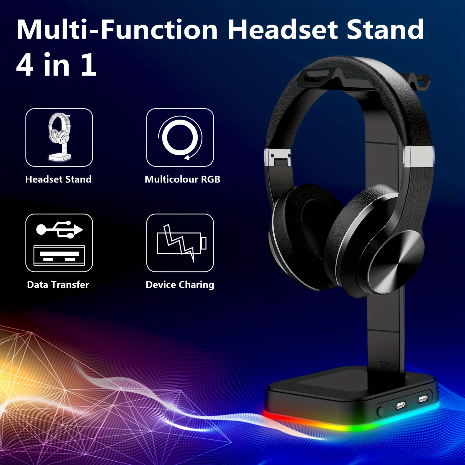 Gaming Headset Stand Adjustabl - đánh giá và giá Gaming Keyboard Mouse