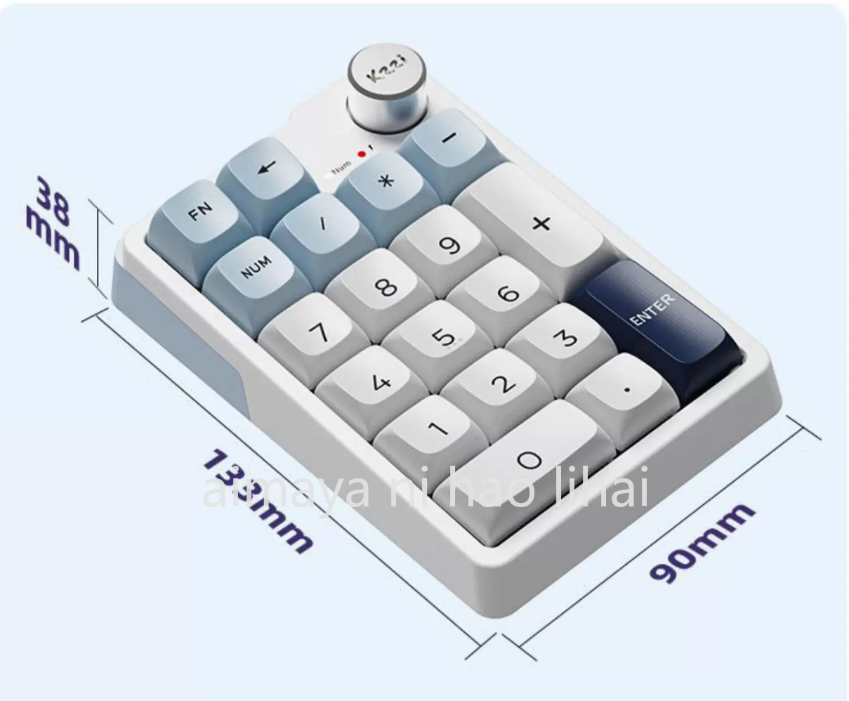 Kzzi K20 Mini Keypad Three Mod - đánh giá và giá Gaming Keyboard Wireless