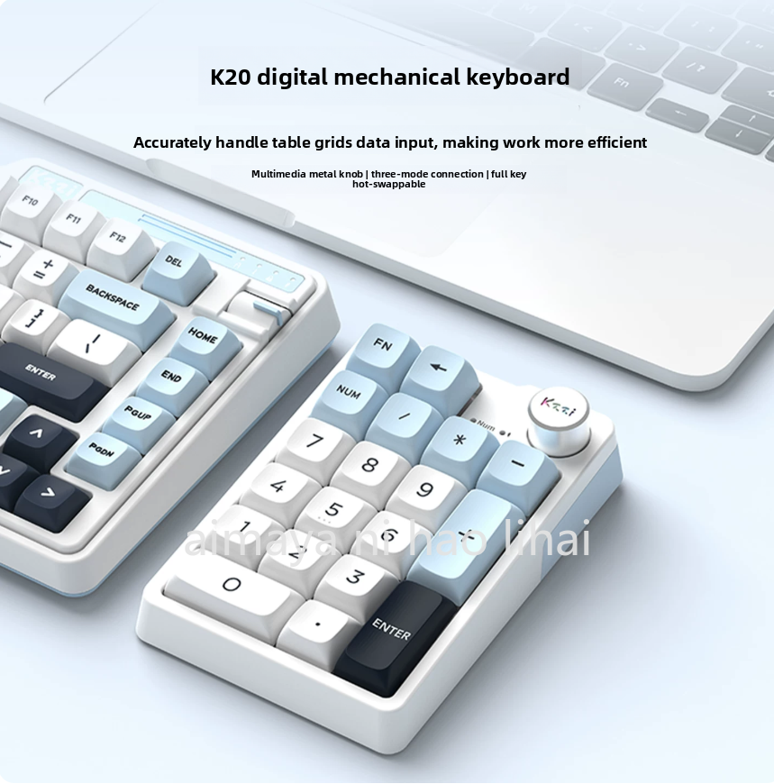 Kzzi K20 Mini Keypad Three Mod - đánh giá và giá Gaming Keyboard Wireless