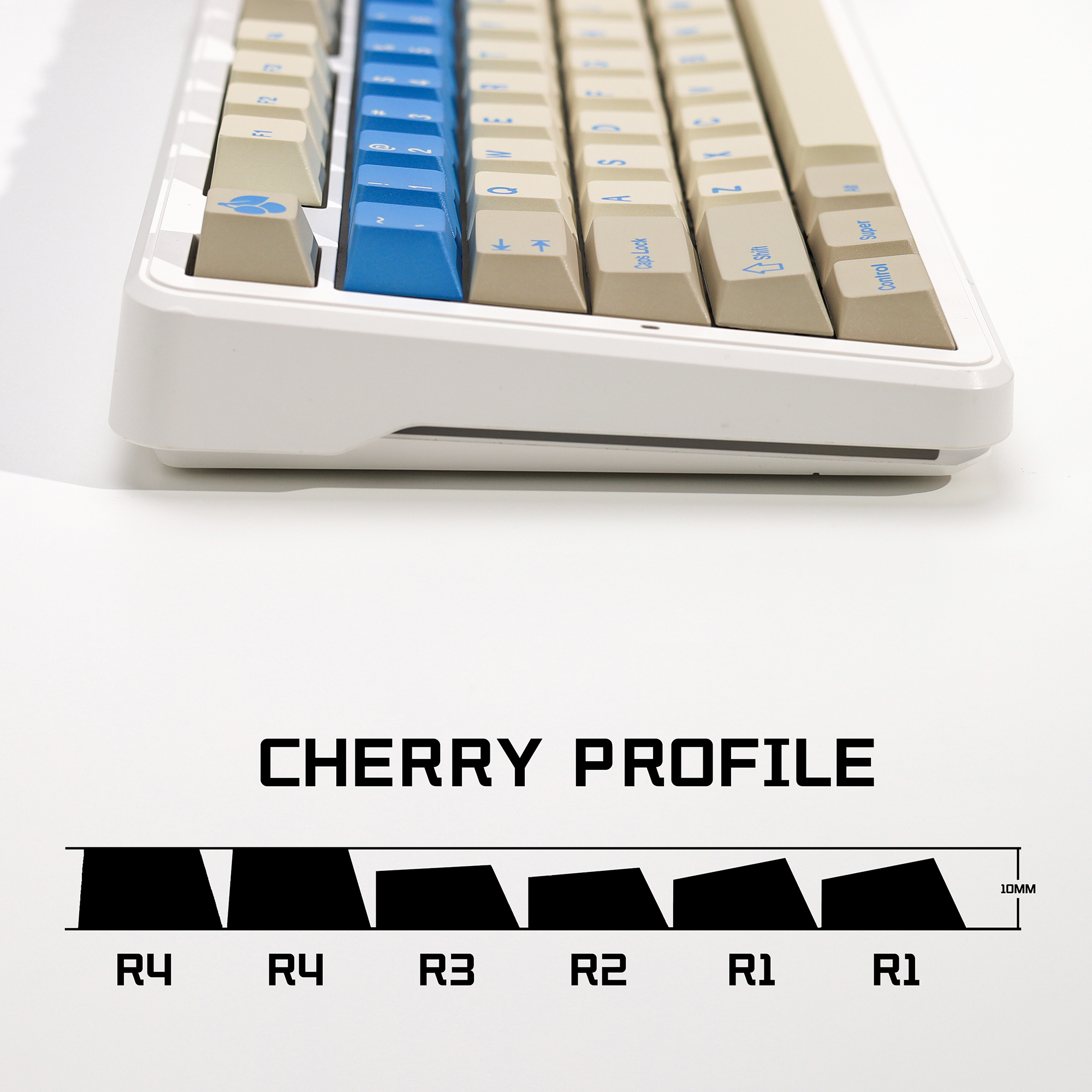 KBDiy Clone Retro GMK Blue Ale - đánh giá và giá Gaming Keyboard Number Pad