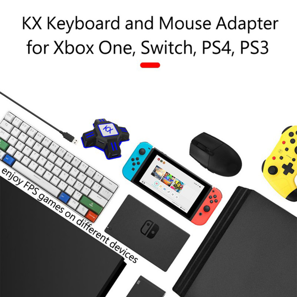 KX Adapter For PS4 Controller  - đánh giá và giá Gaming Keyboard And Mouse For Xbox