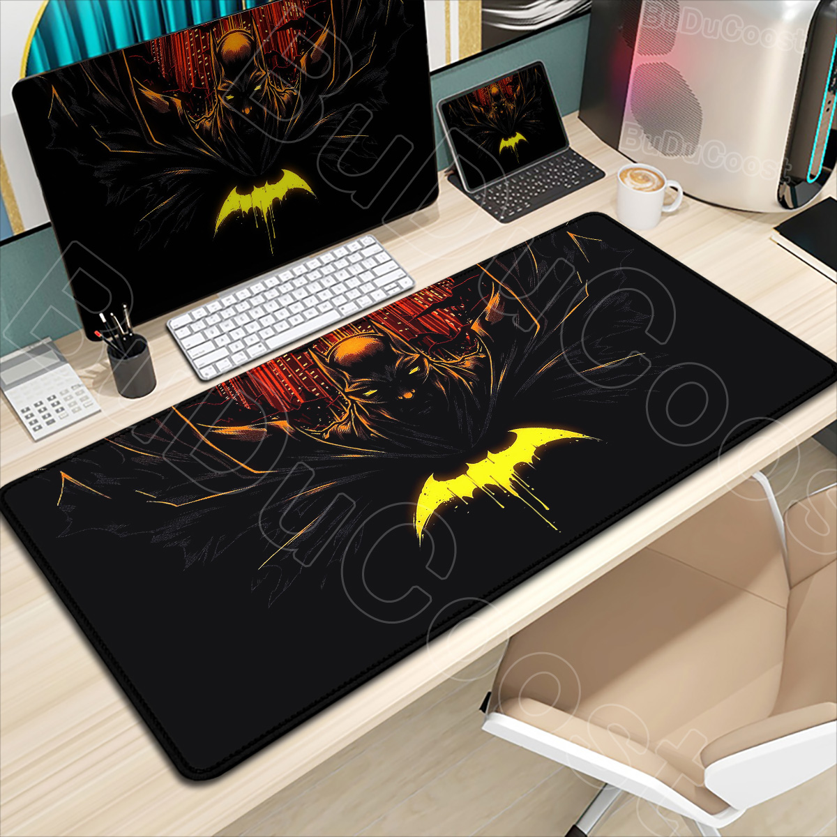 B-Batman Mouse Pad HD Large Ga - đánh giá và giá Gaming Keyboard High Ground