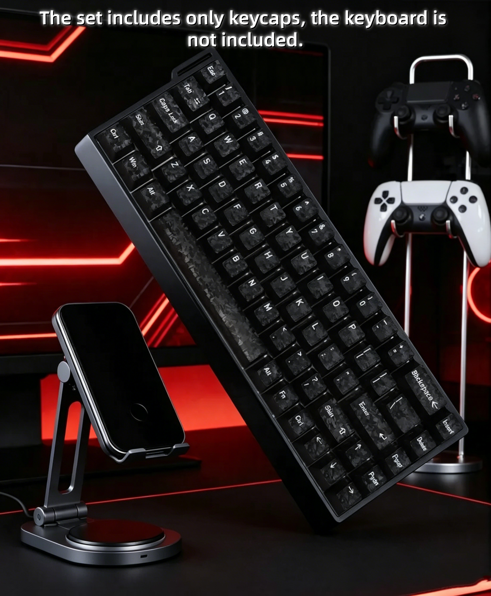 2026 New Forged Carbon Fiber T - đánh giá và giá Gaming Keyboard Ergo
