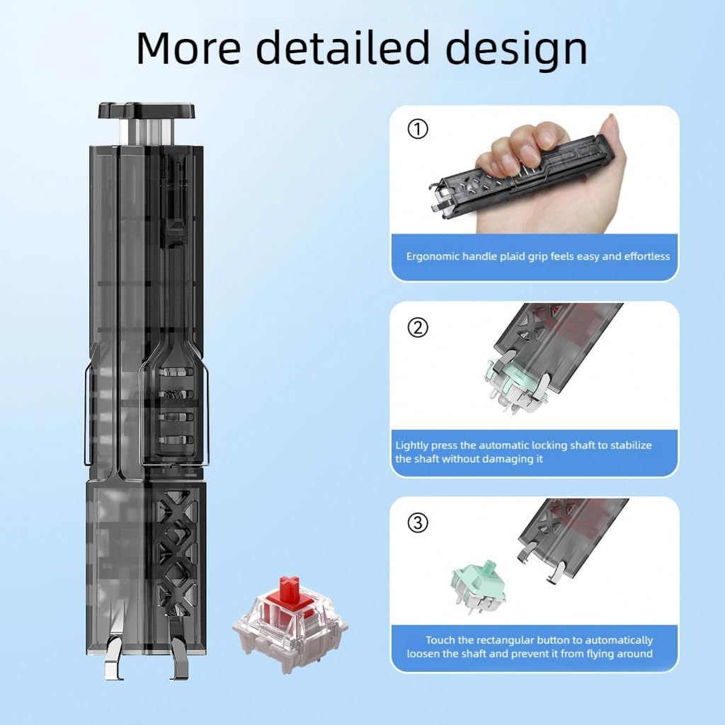 1-2pcs Keyboard Keycaps Puller - đánh giá và giá Keycap Puller Ring