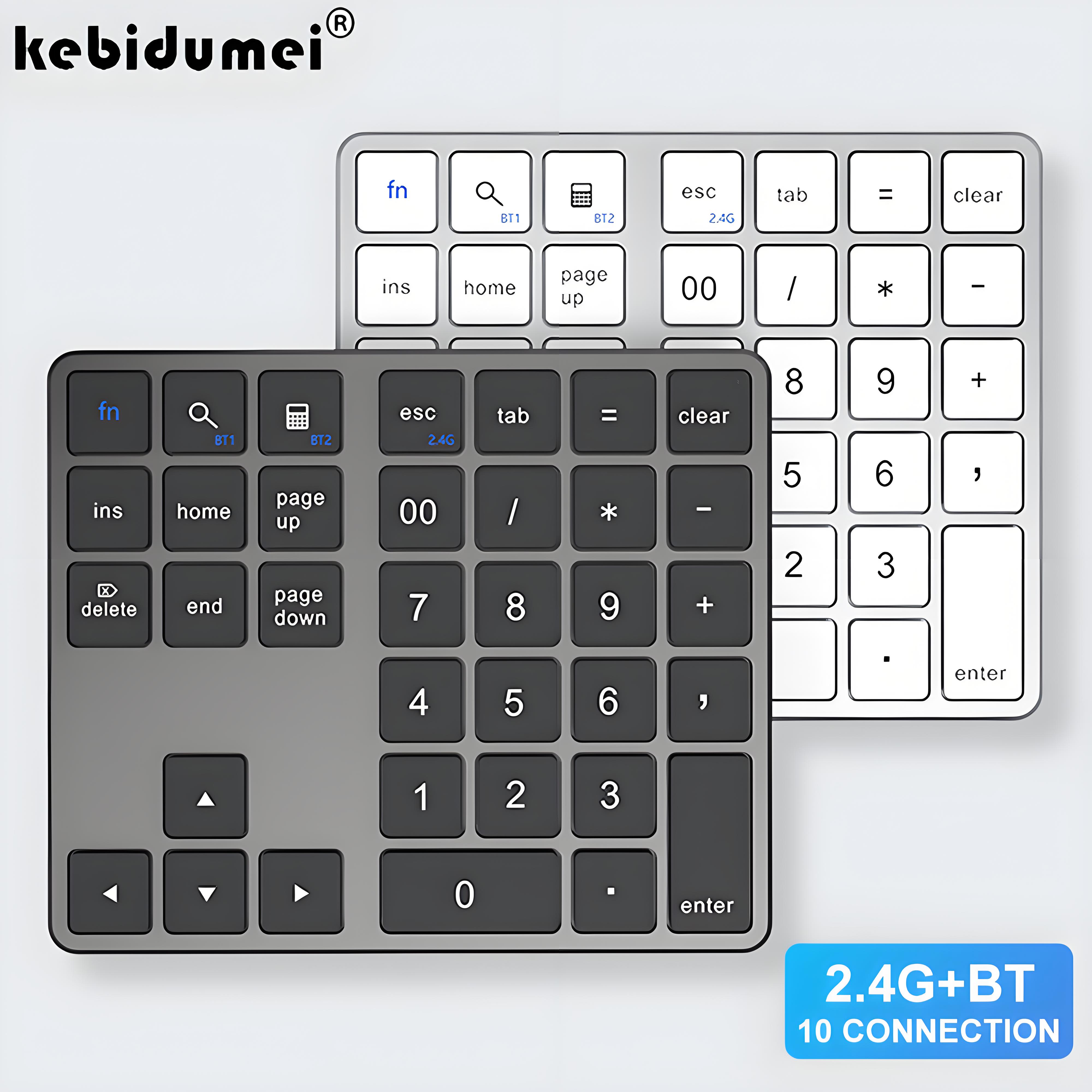 2.4Ghz Bluetooth Numeric Keypa - đánh giá và giá Gaming Keyboard Number Pad
