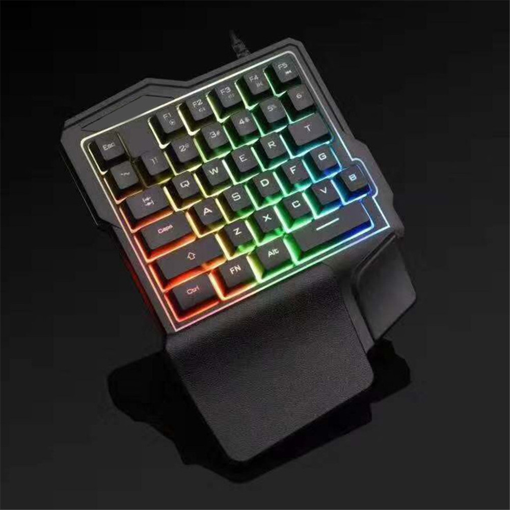 One Hand Gaming Keyboard Half  - đánh giá và giá Gaming Keyboard Half