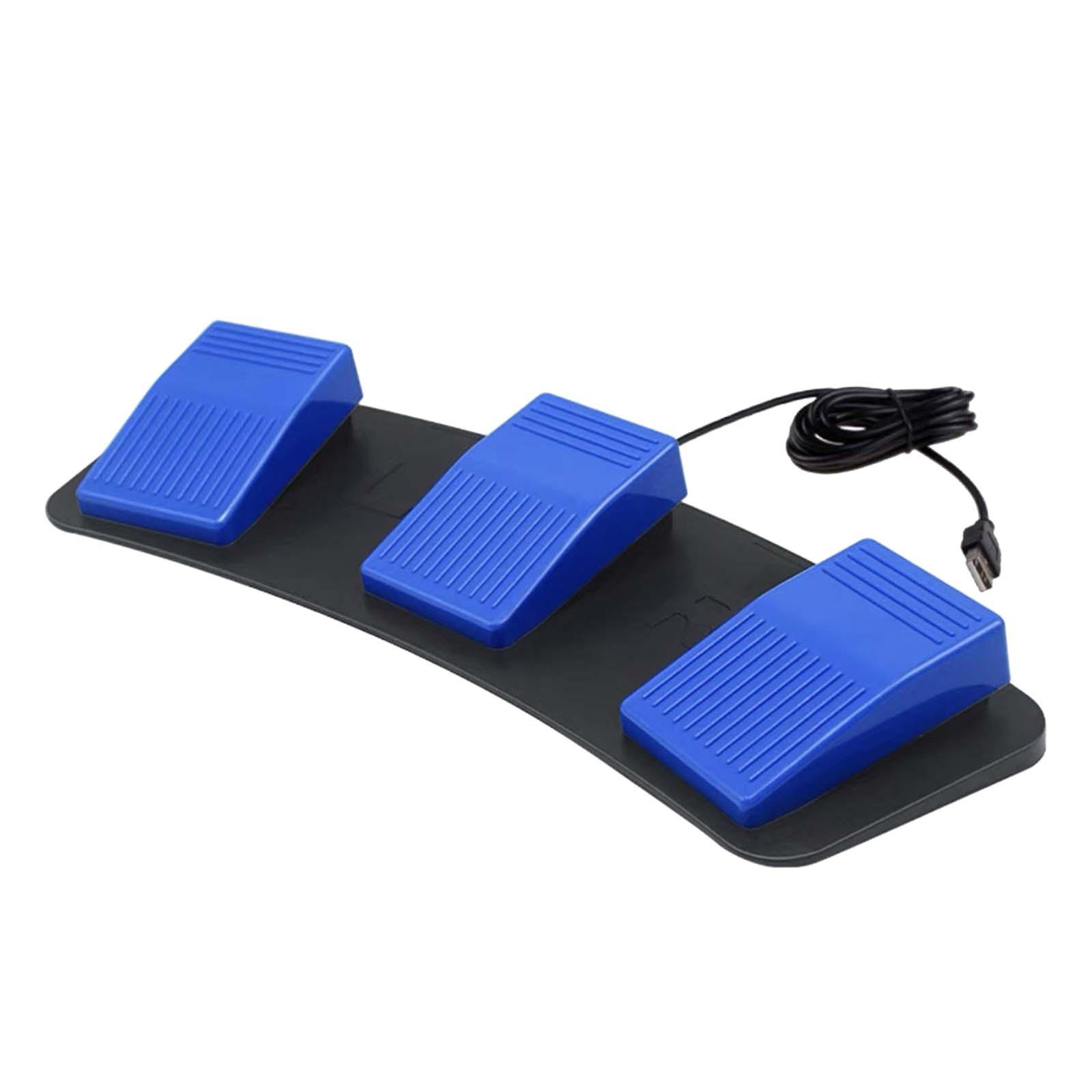 USB Triple Foot Switch Pedals  - đánh giá và giá Gaming Keyboard Test