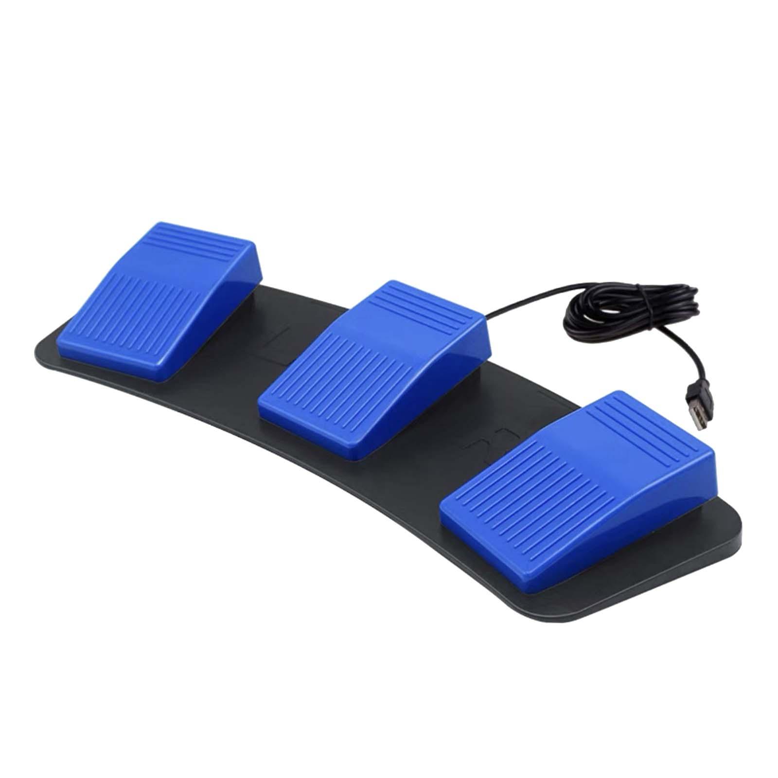 USB Triple Foot Switch Pedals  - đánh giá và giá Gaming Keyboard Test