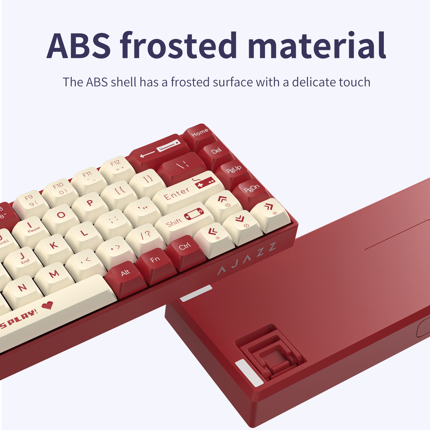AJAZZ AK680 65% Wired Gaming M - đánh giá và giá Keyboard Gaming Transparent