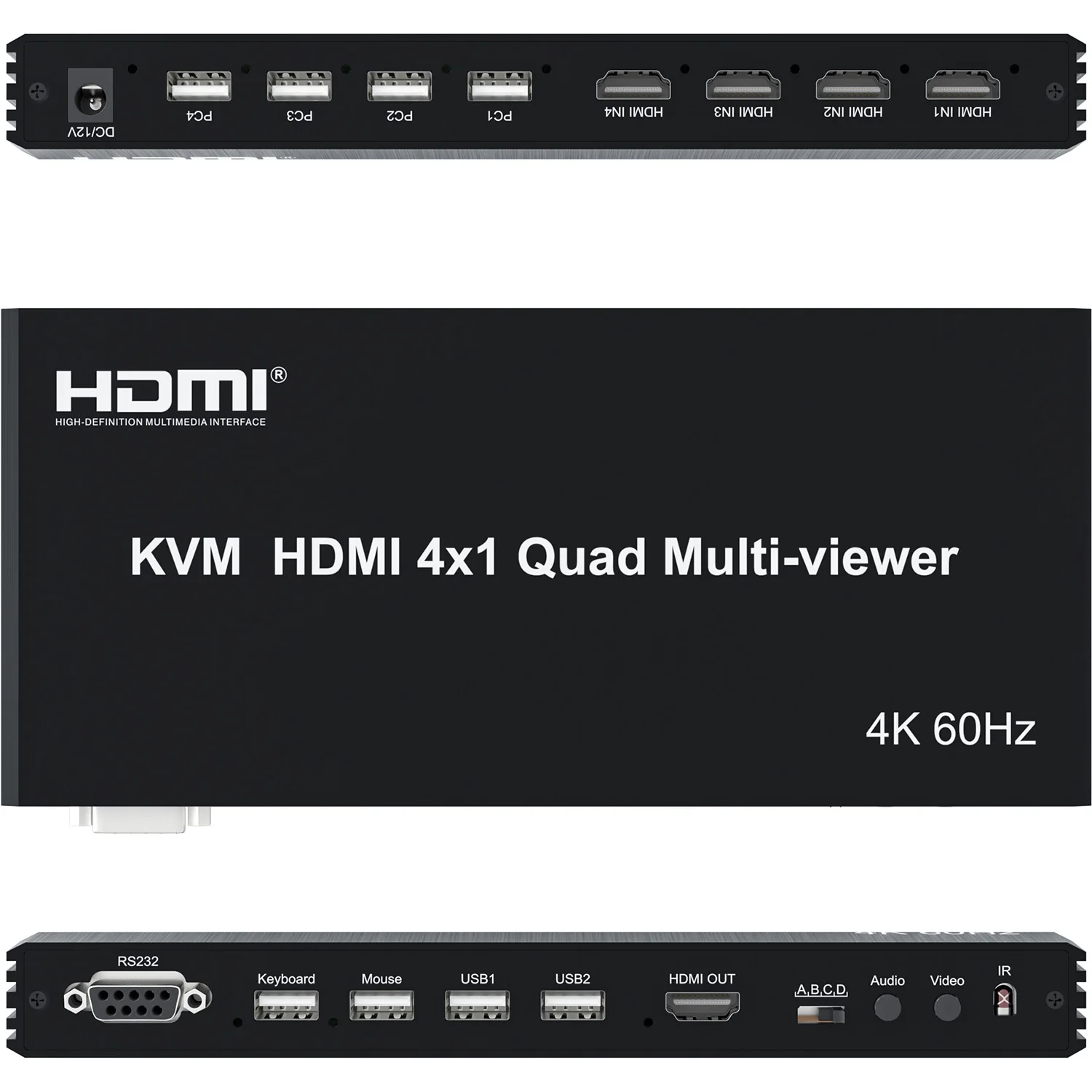 4K 60Hz HDMI Multiviewer 4x1 U - đánh giá và giá Gaming Keyboard And Mouse For Xbox