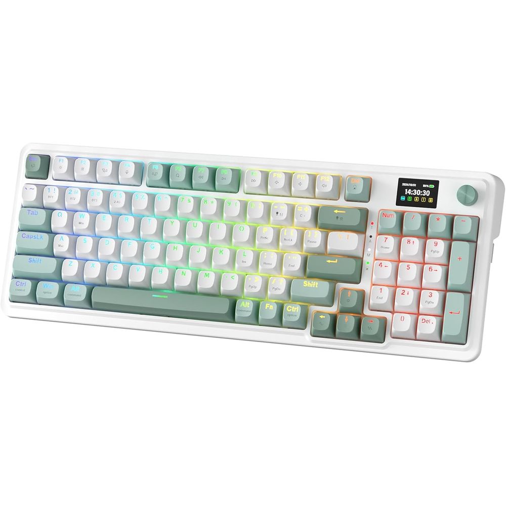 95-Key Mechanical Gaming Keybo - đánh giá và giá Gaming Keyboard No Noise