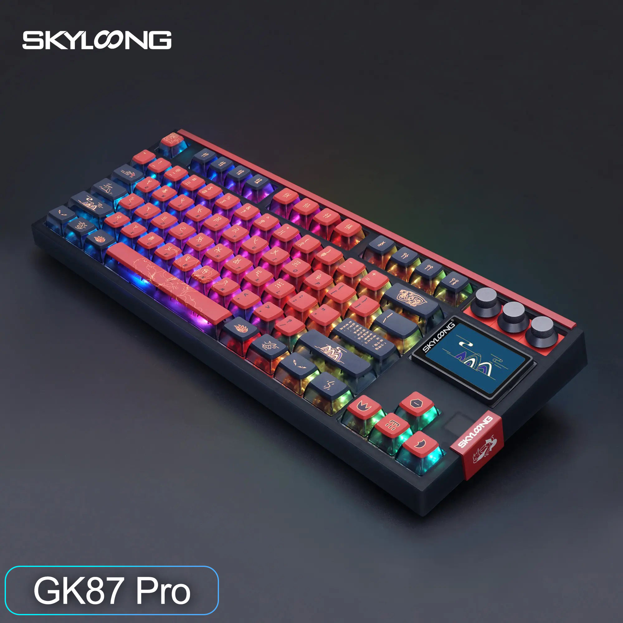 SKYLOONG GK87 Pro Bluetooth me - đánh giá và giá Gaming Keyboard No Noise