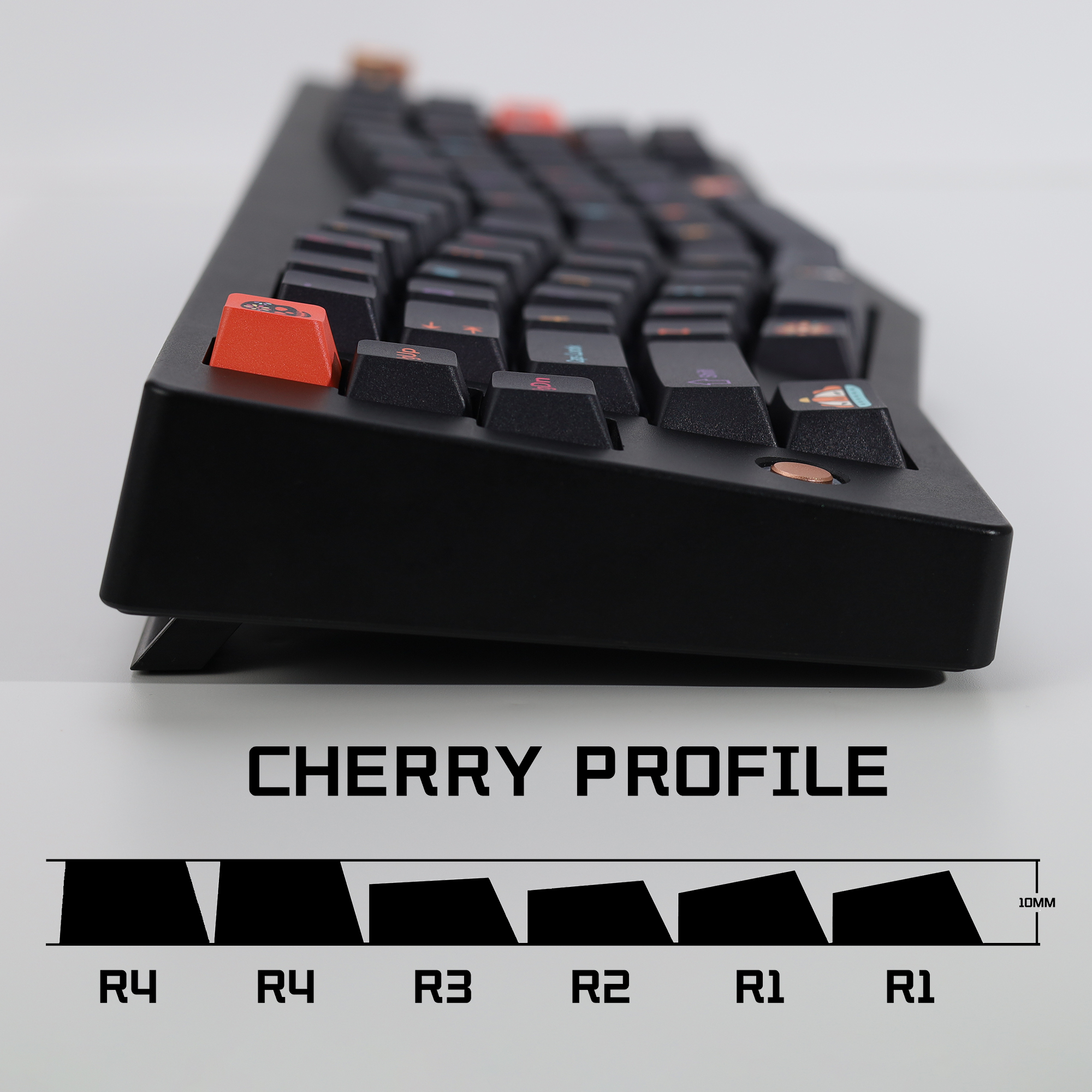 KBDiy Clone GMK Keycaps Retro  - đánh giá và giá Gaming Keyboard Magnetic Switches