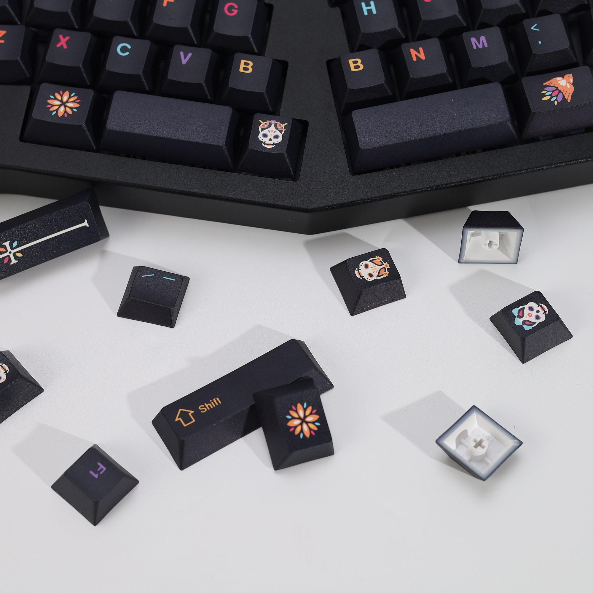 KBDiy Clone GMK Keycaps Retro  - đánh giá và giá Gaming Keyboard Magnetic Switches