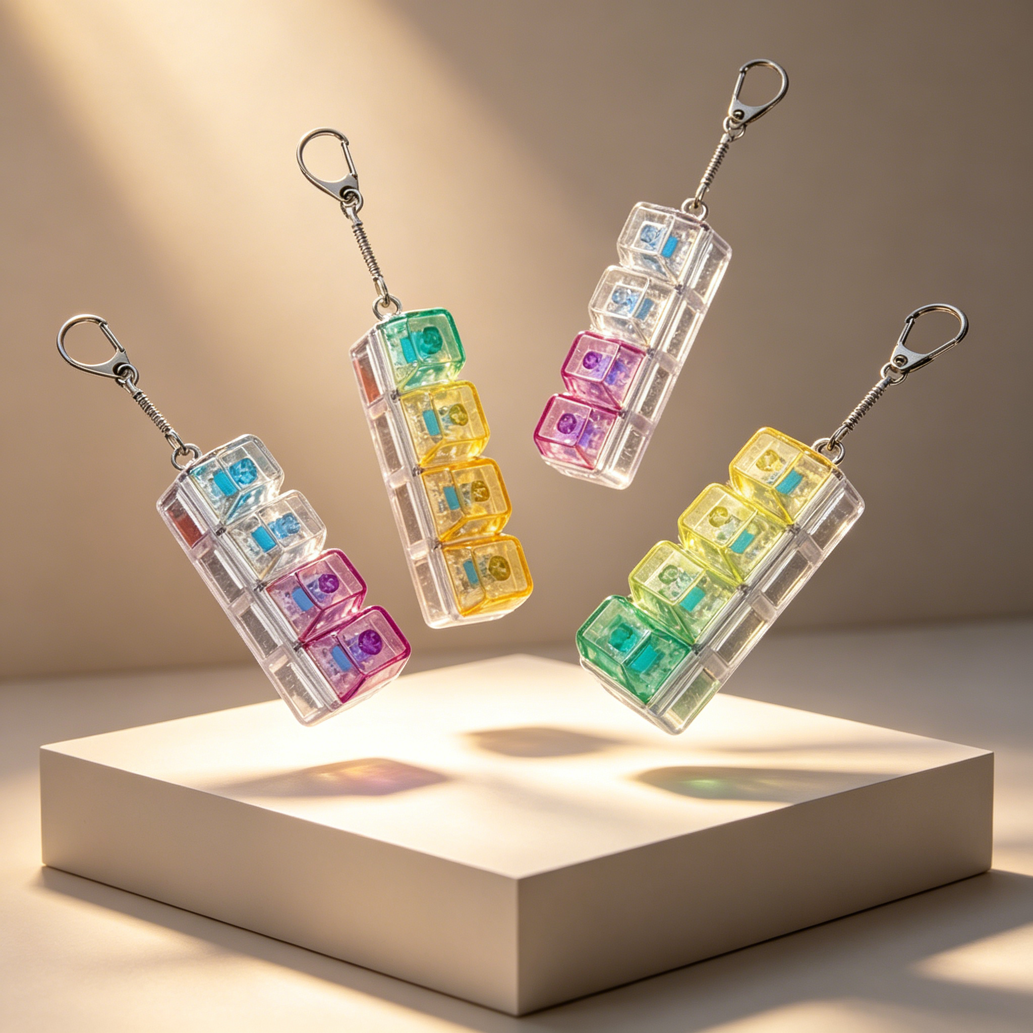 4-Key Switch Tester Keychain - - đánh giá và giá Mechanical Switch Tester