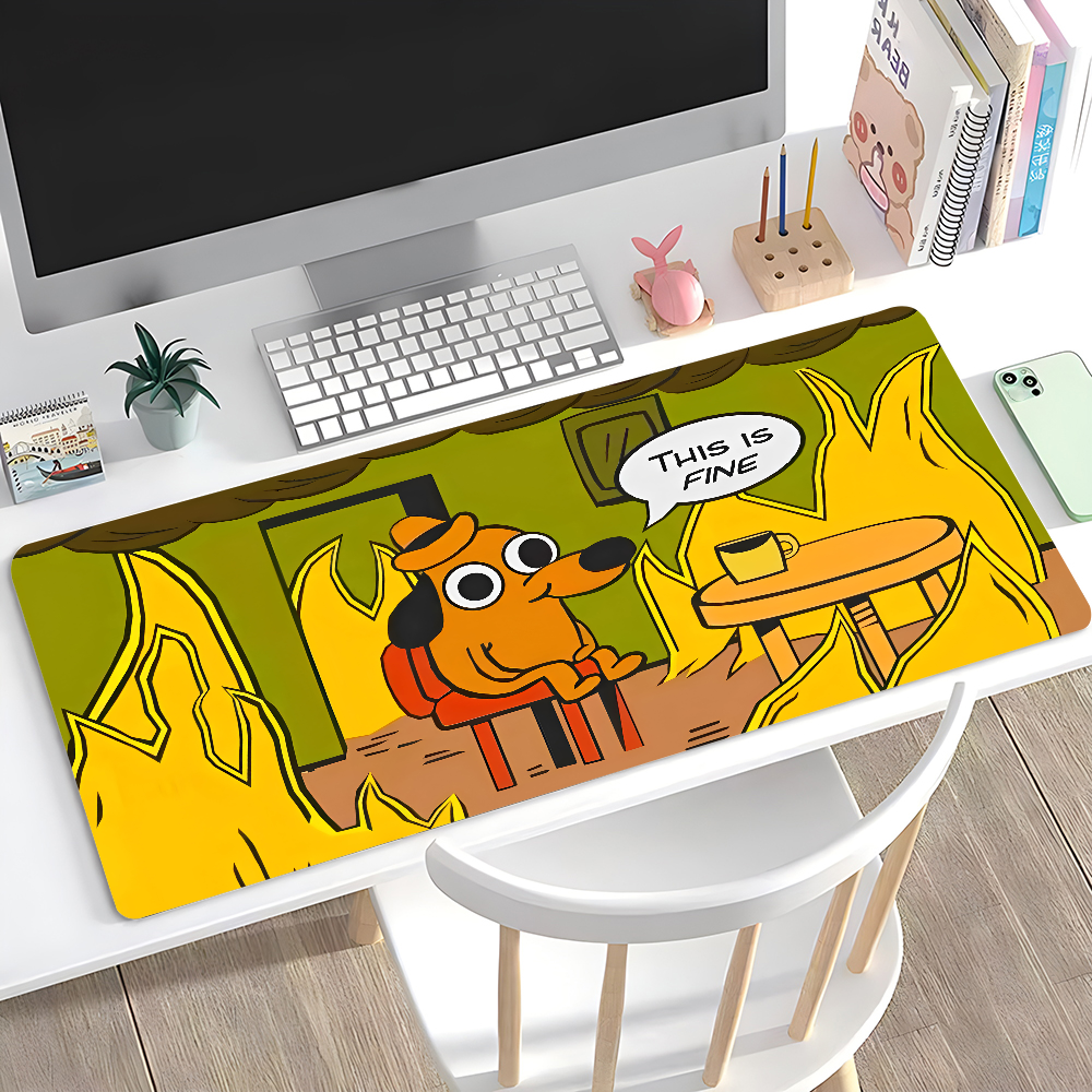 This Is Fine Dog Dachshund Mou - đánh giá và giá Gaming Keyboard Mouse