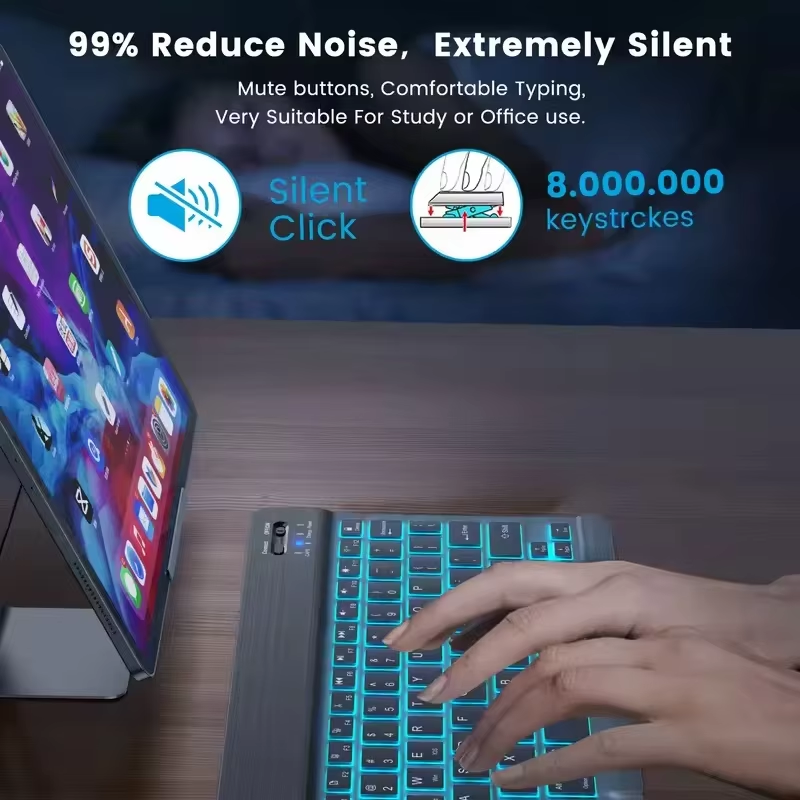 READ YYEAH RGB Backlit Bluetoo - đánh giá và giá Gaming Keyboard And Mouse Combo