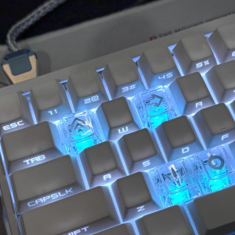 Valorant Skills Keycaps Mechan - đánh giá và giá Keyboard Gaming Transparent