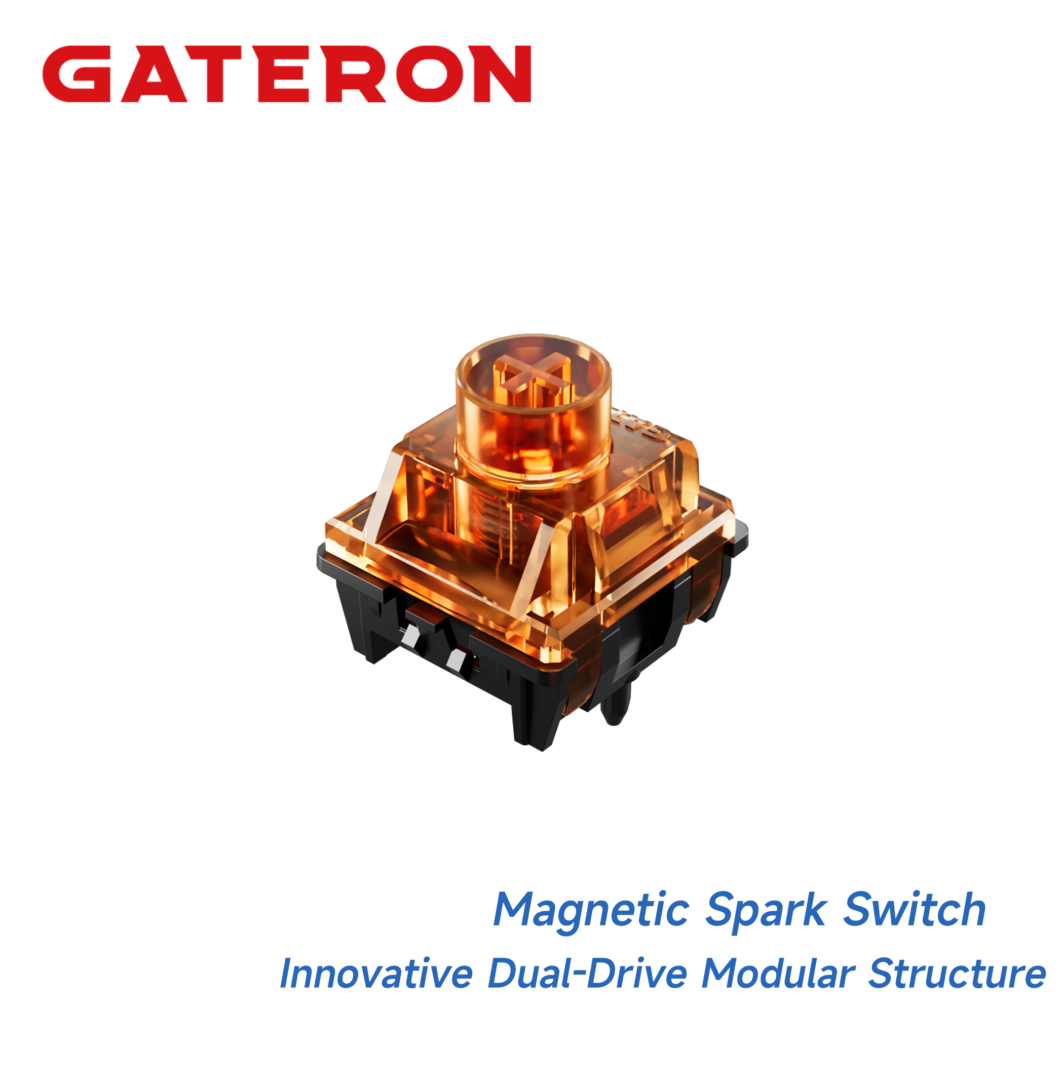 GATERON Magnetic Spark Series  - đánh giá và giá Gaming Keyboard Magnetic Switches