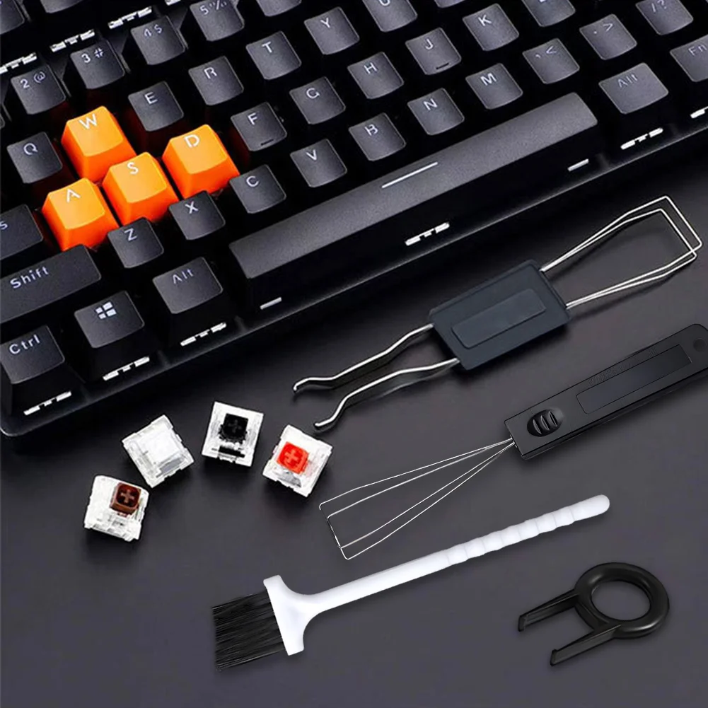 4pcs Keycap Removal Tool Set w - đánh giá và giá Keycap Puller Ring