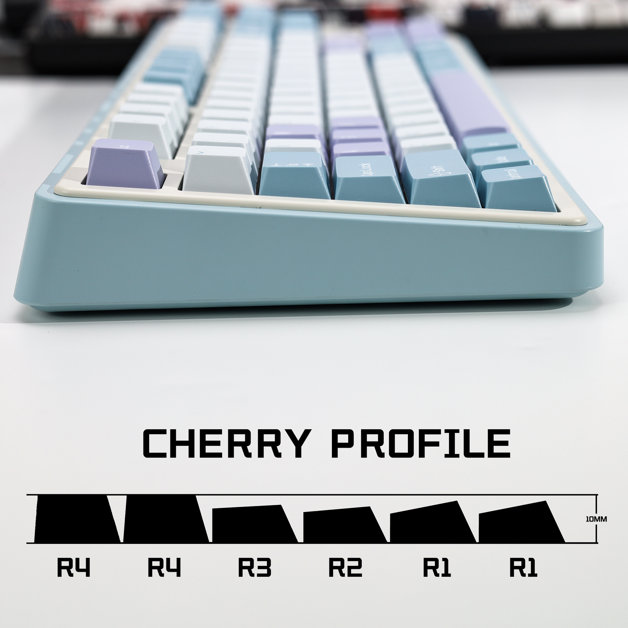 KBDiy Illusion Keycap Retro PB - đánh giá và giá Gaming Keyboard Number Pad