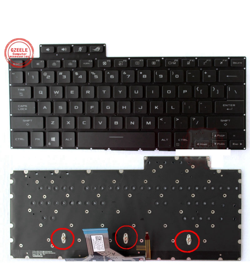 New US Backlit Keyboard for AS - đánh giá và giá Gaming Keyboard Asus