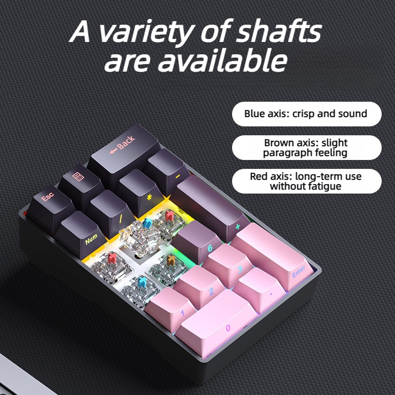 F20 20 Keys Pad Mechanical Num - đánh giá và giá Gaming Keyboard Number Pad